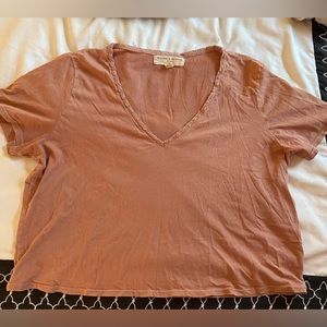 urban outfitters medium cropped top